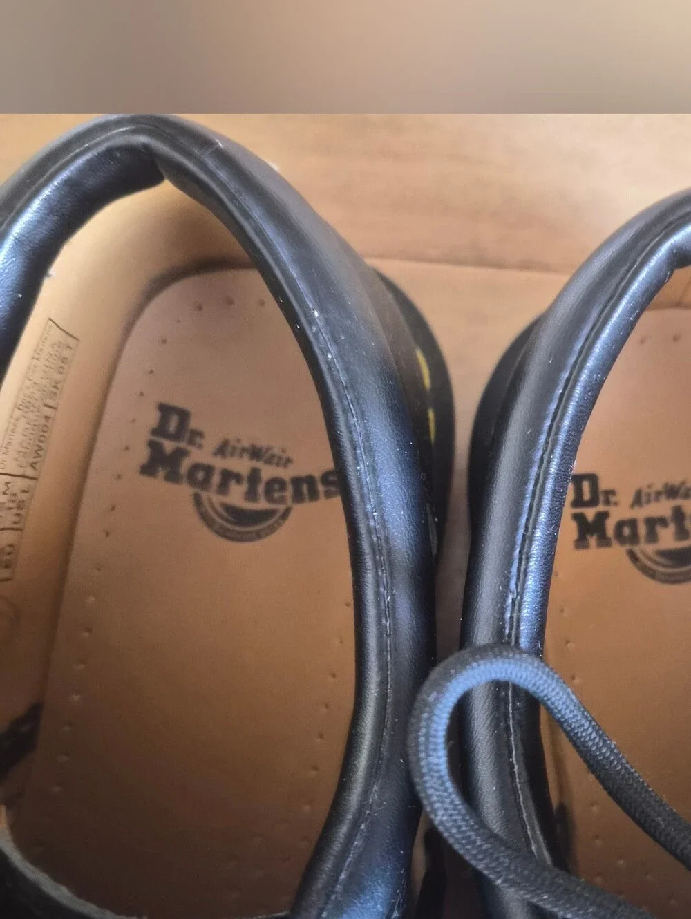Dr. Martens 8053 Black Nappa Leather Oxfords - US Men 9 / Women 10 (UK 8)